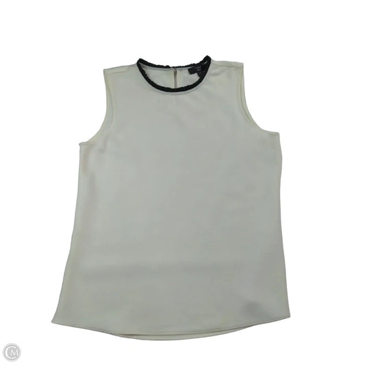 Top Sleeveless By J. Crew In White, Size: Xs