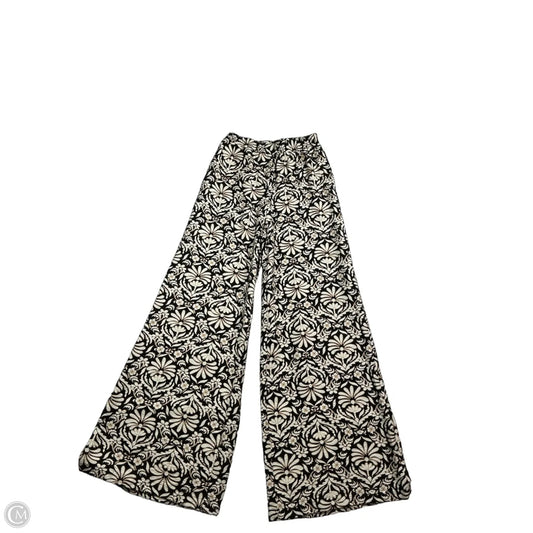 Pants Linen By Greylin In Black & Cream, Size: Xs