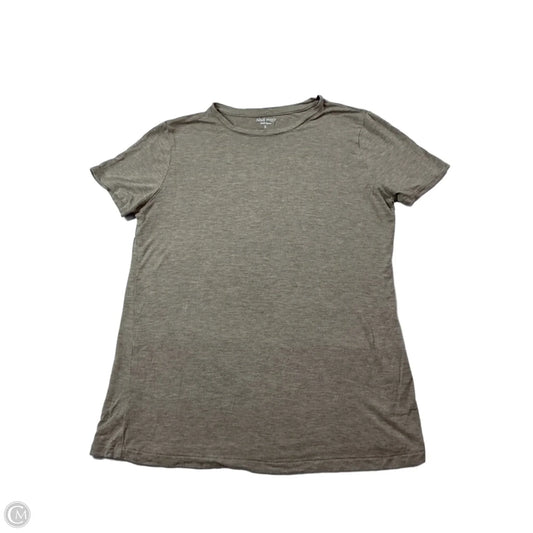 Top Short Sleeve Basic By Nine West In Beige, Size: S