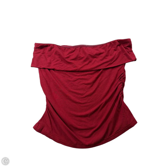 Top Sleeveless By Btfbm In Red, Size: S