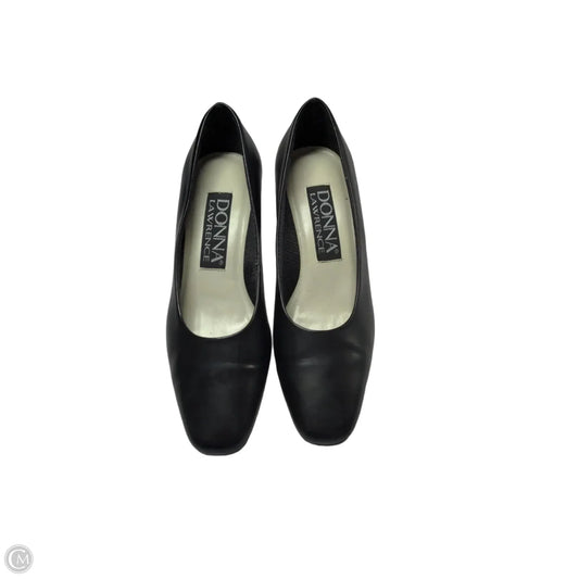 Shoes Heels Block By Donna Lawrence In Black, Size: 5.5