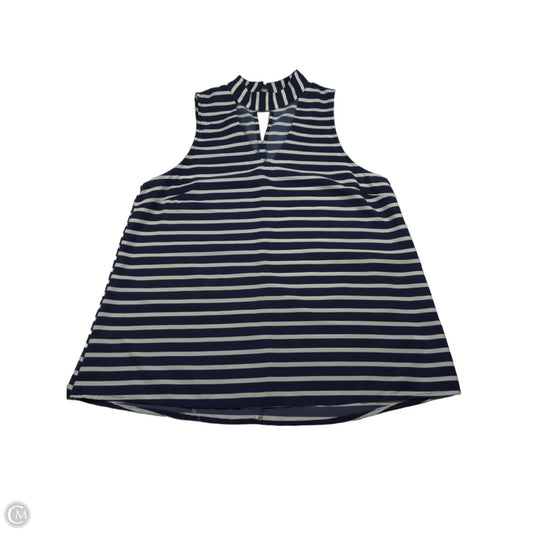 Top Sleeveless By Hyfve In Striped Pattern, Size: M