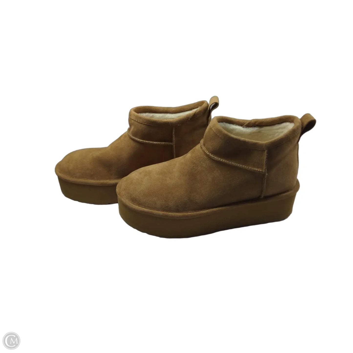Boots Ankle Flats By Madden Girl In Brown, Size: 9