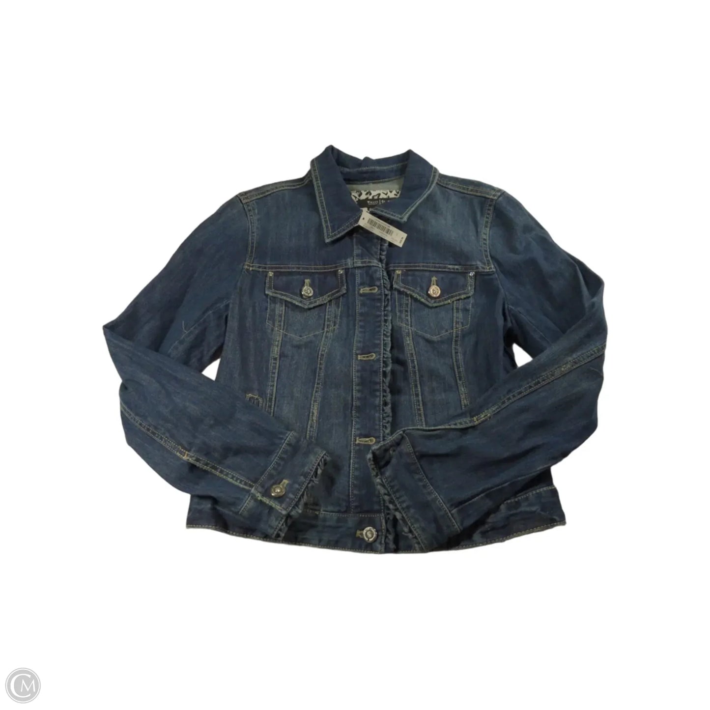 Jacket Denim By White House Black Market In Blue Denim, Size: 6
