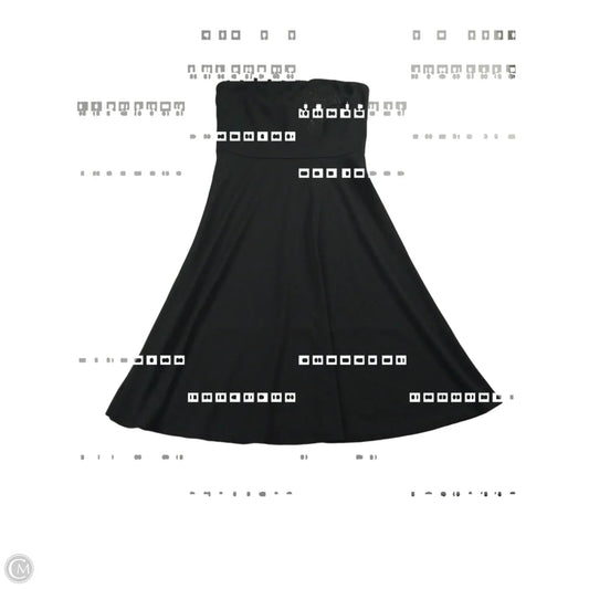 Dress Party Midi By Express In Black, Size: 10