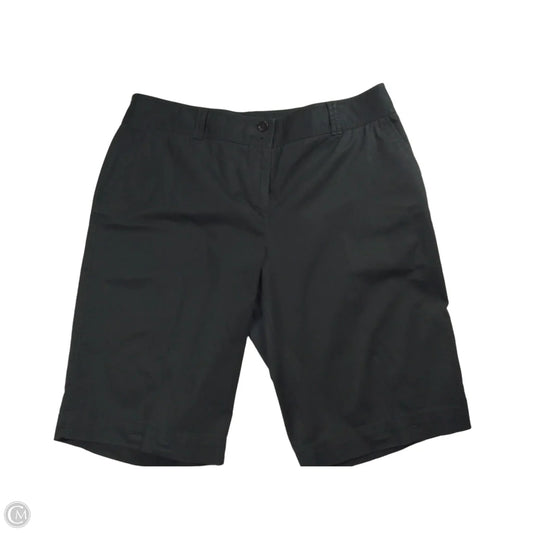Shorts By Talbots In Black, Size: 16