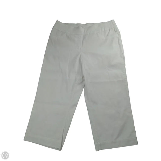 Pants Cropped By West Bound In White, Size: 14