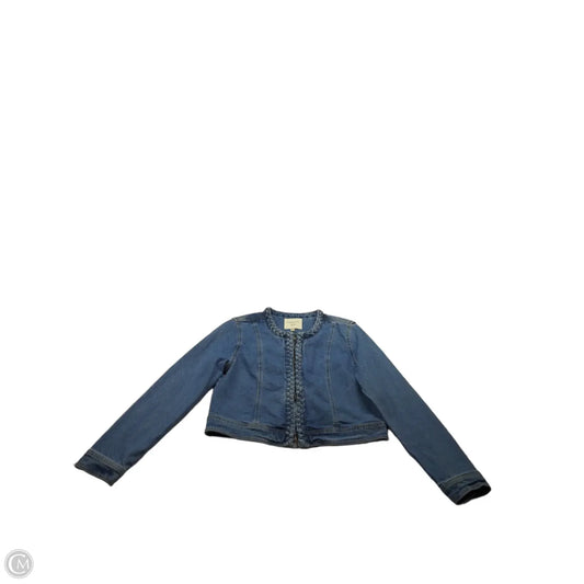 Jacket Denim By Habitual In Blue, Size: M