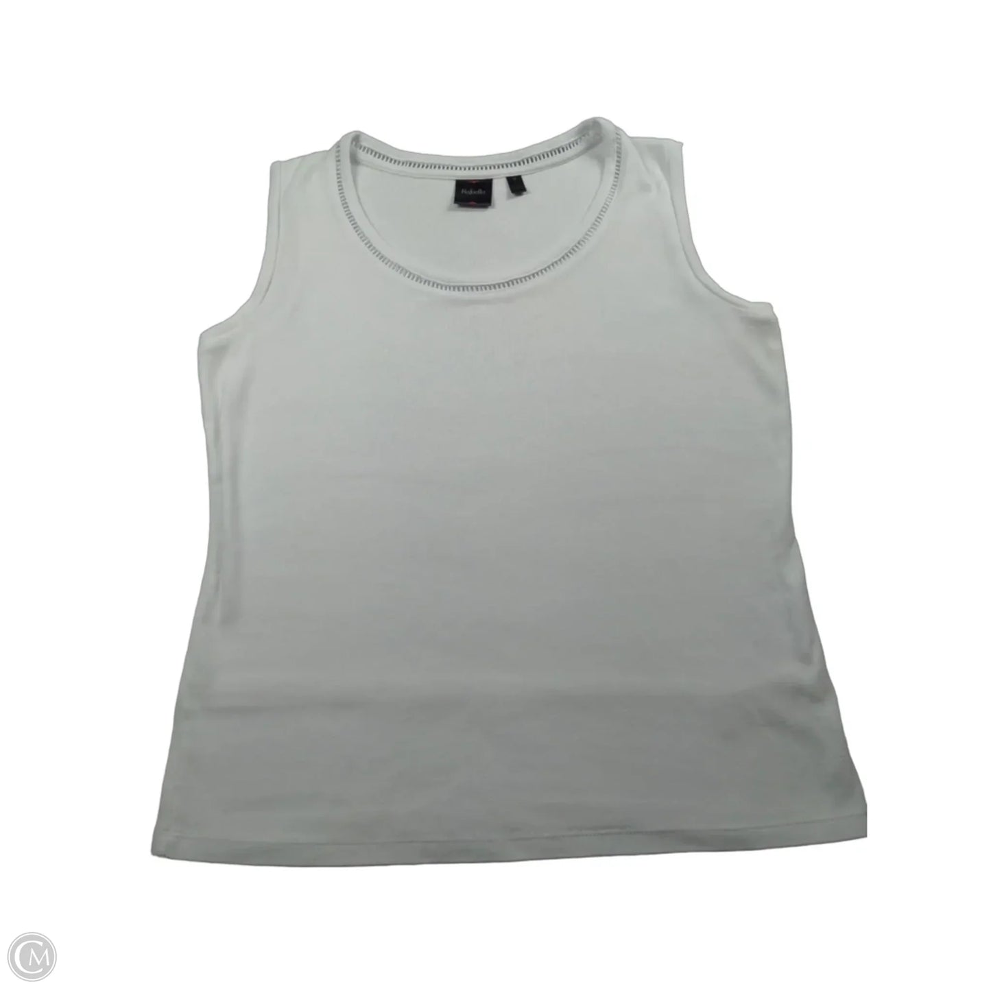 Top Sleeveless By Rafaella In White, Size: M