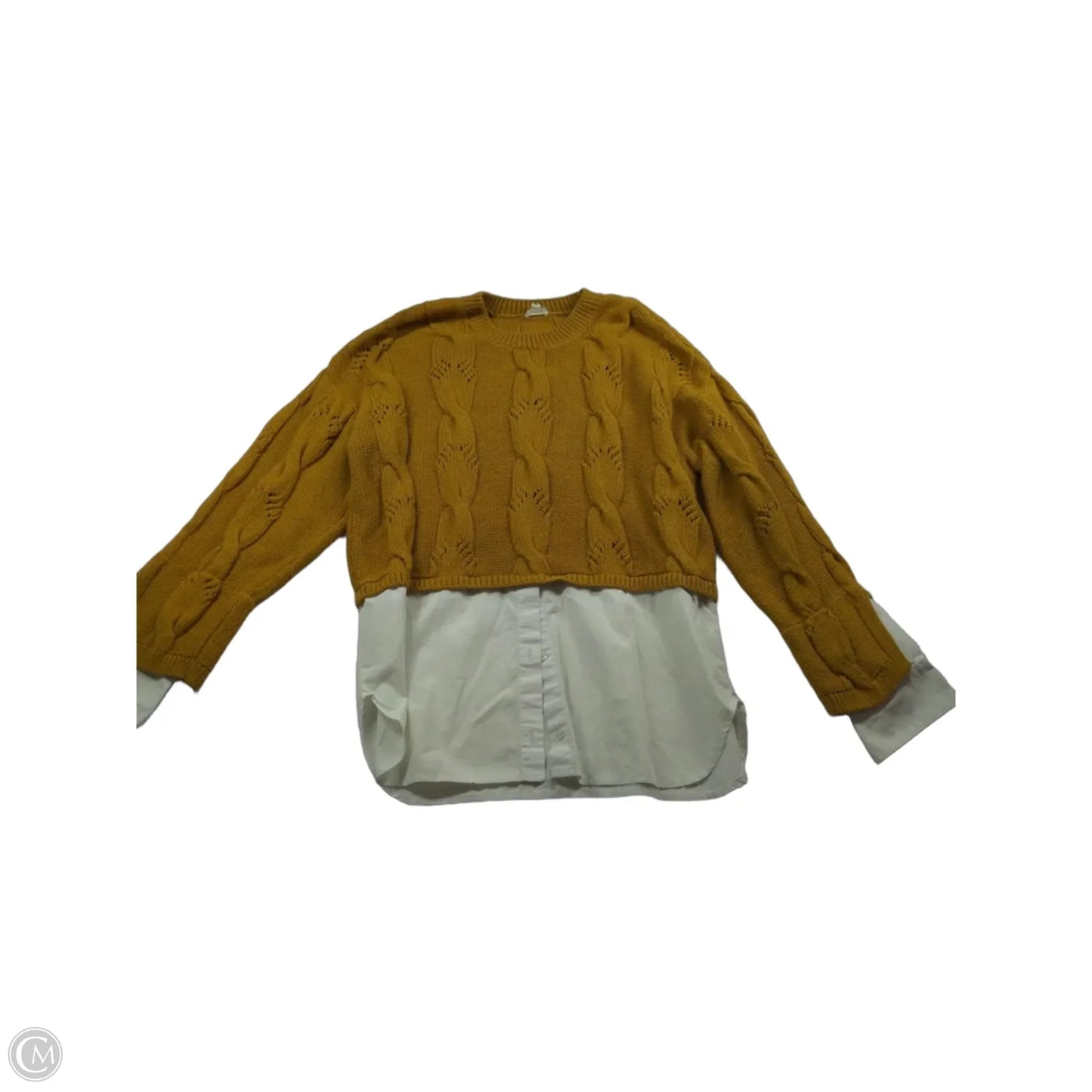 Sweater By Pilcro In Brown, Size: M