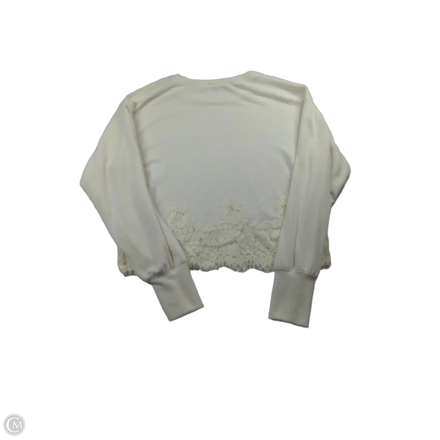 Sweater By Loft In Cream, Size: Xsp
