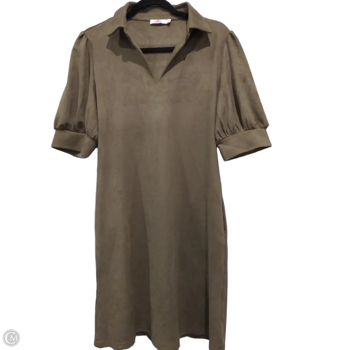 Dress Casual Midi By Aryeh In Green, Size: M