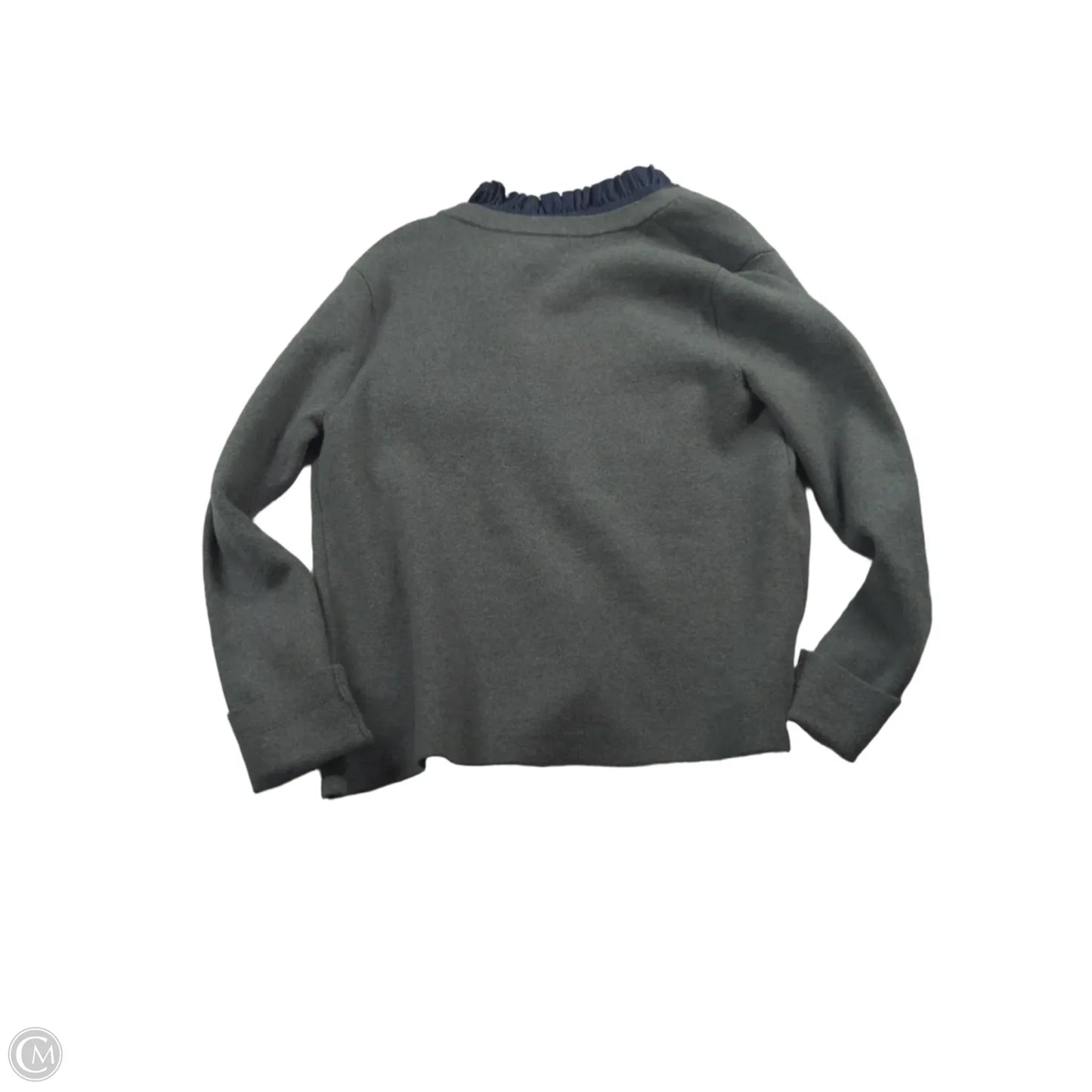 Sweater Cardigan By Loft In Grey, Size: Xsp