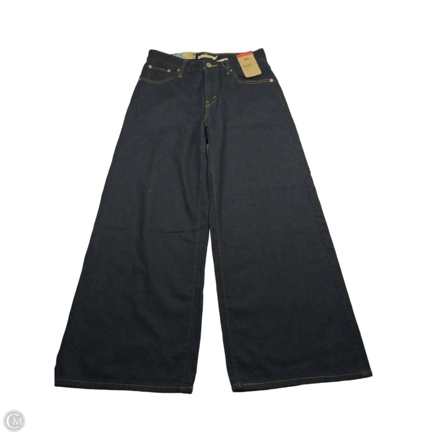 Jeans Wide Leg By Levis In Blue, Size: 26