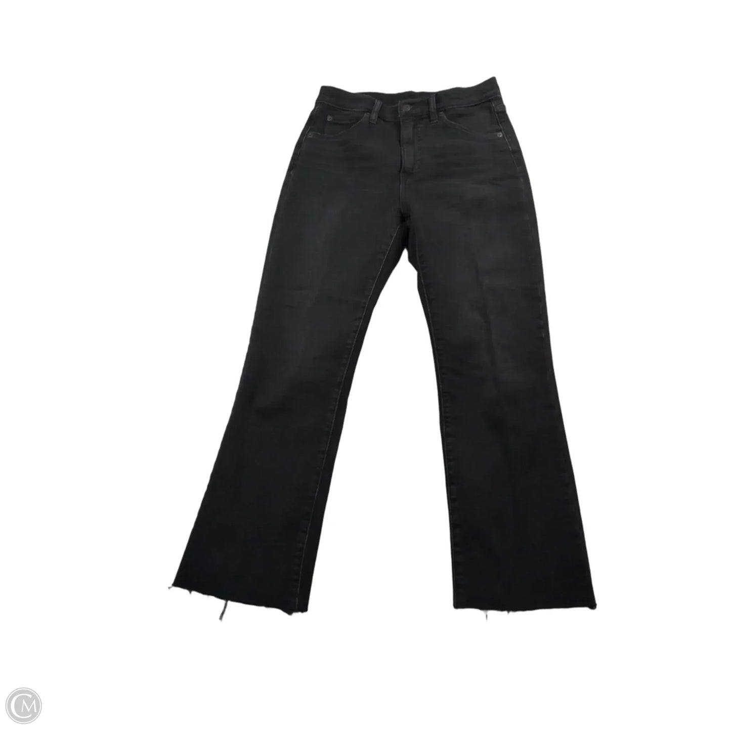 Jeans Straight By Gap In Black, Size: 4