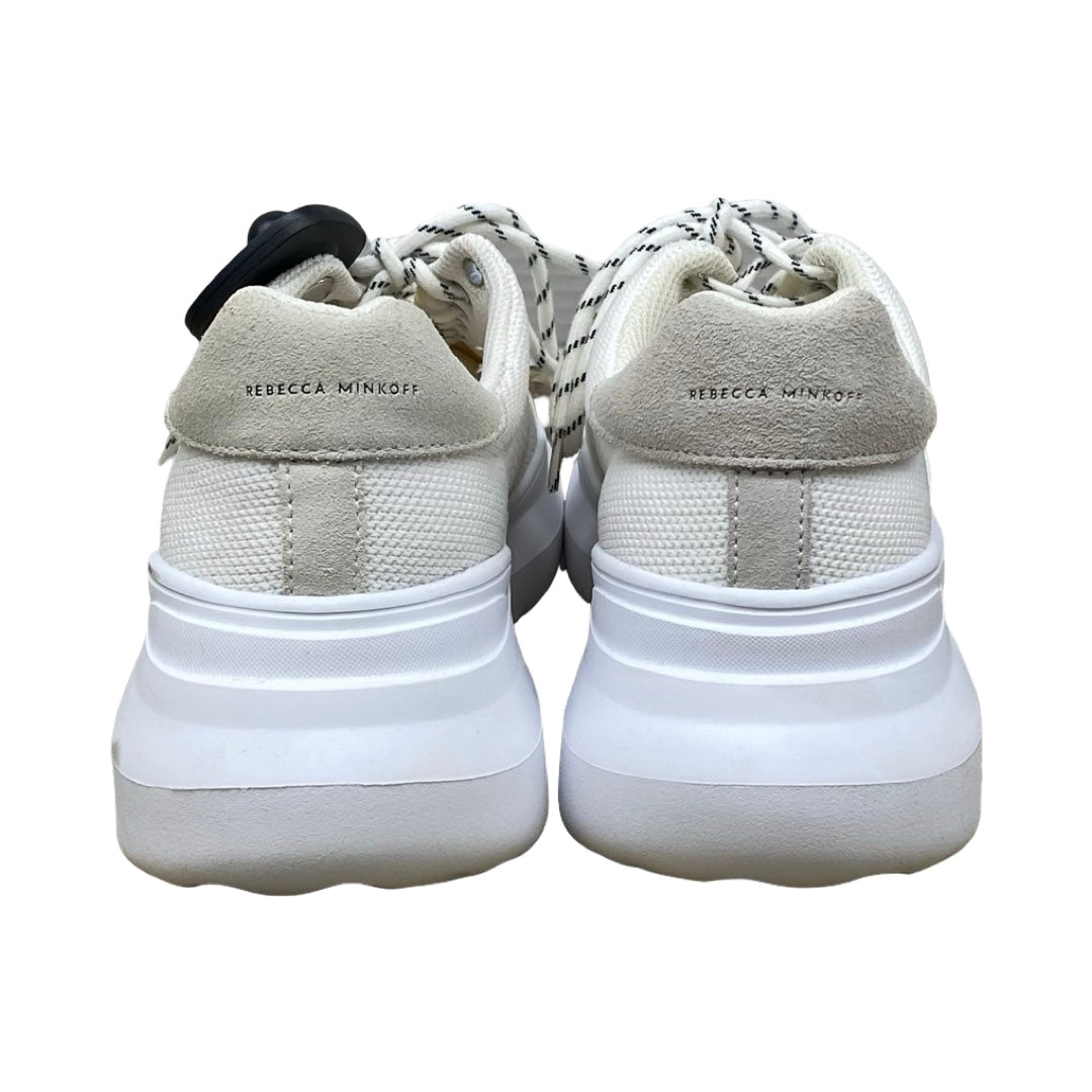 Shoes Designer By Rebecca Minkoff In White, Size:9