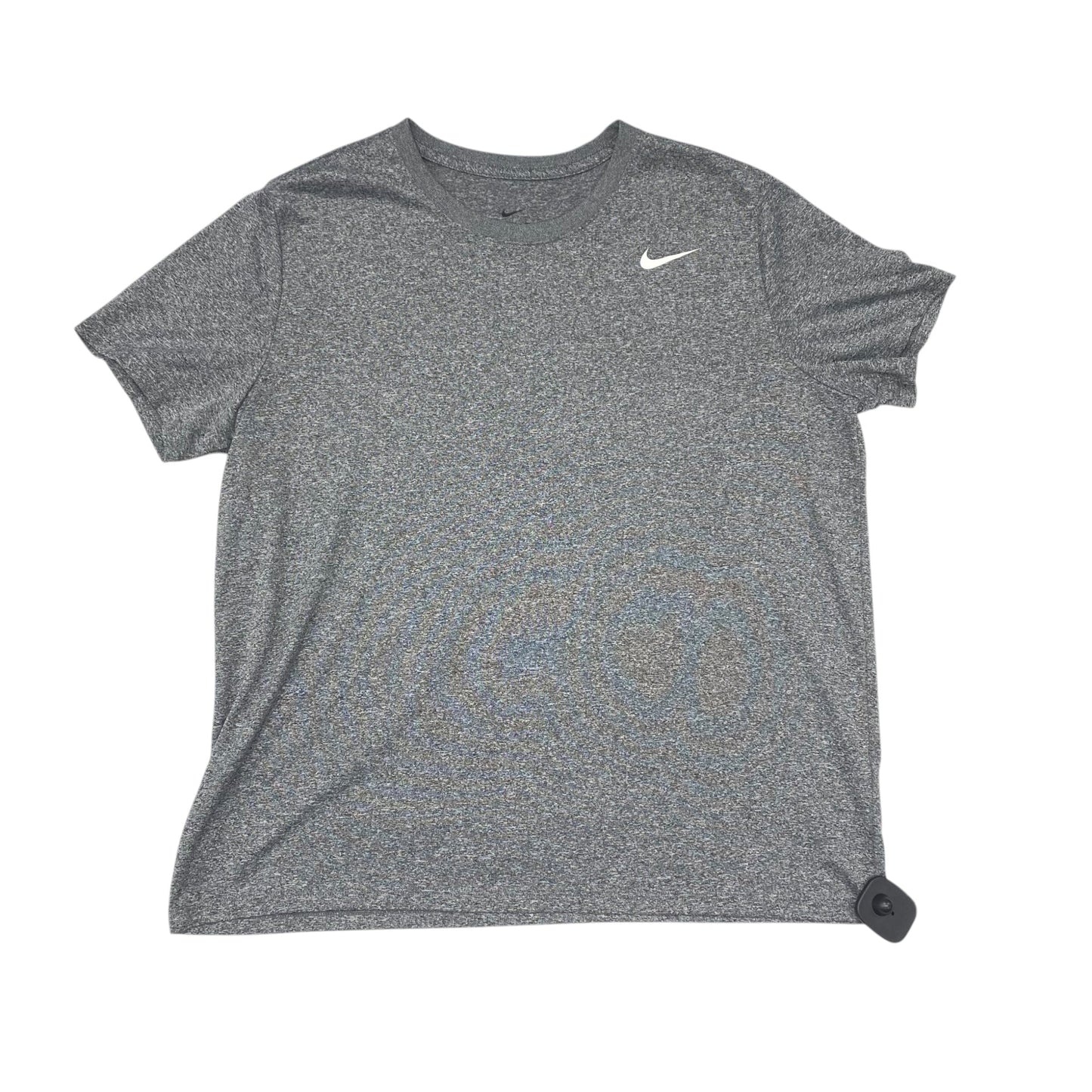 Athletic Top Ss By Nike In Grey, Size:Xl