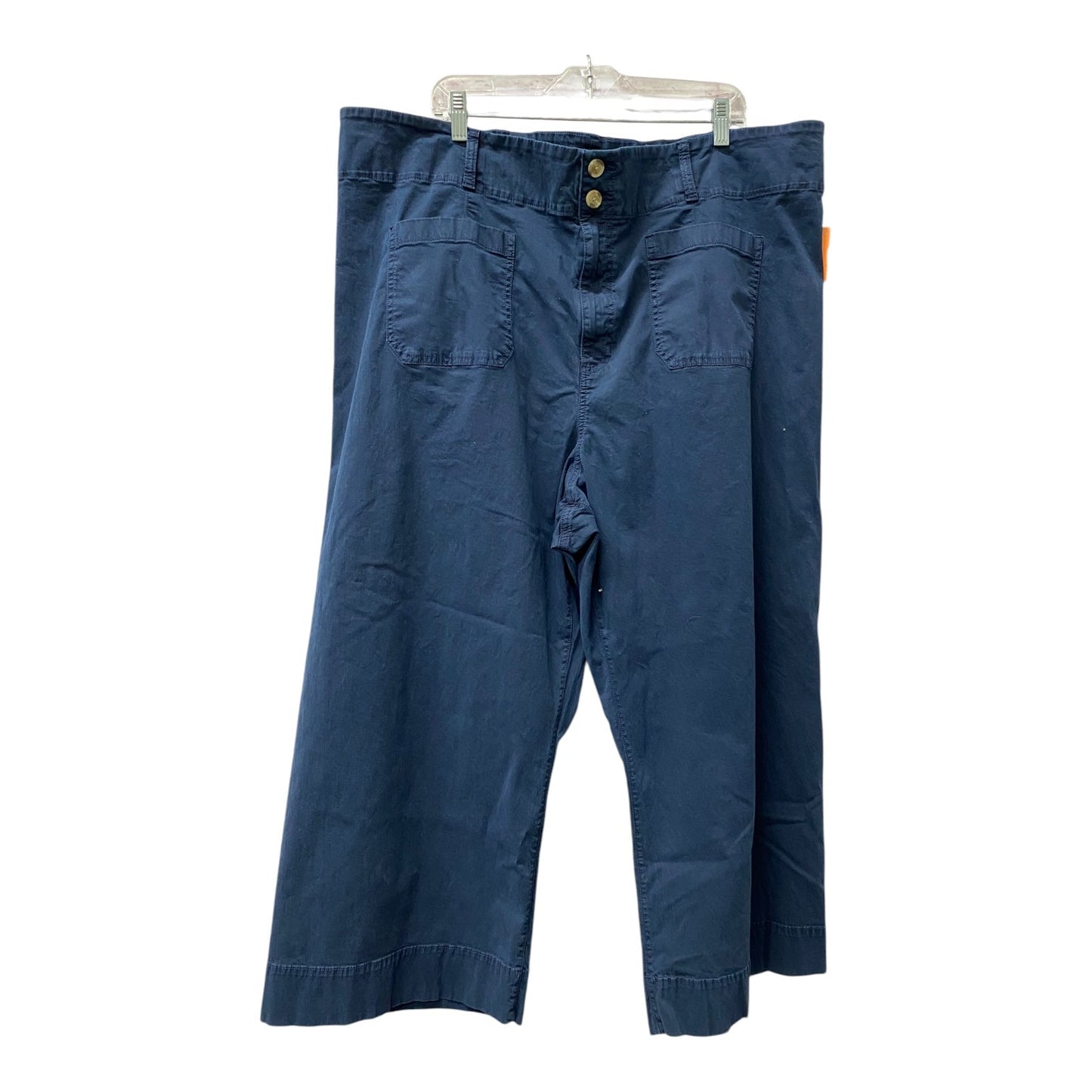 Pants Wide Leg By Lc Lauren Conrad In Blue, Size:24