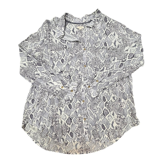 Top Ls By Pilcro In Purple, Size:Xl