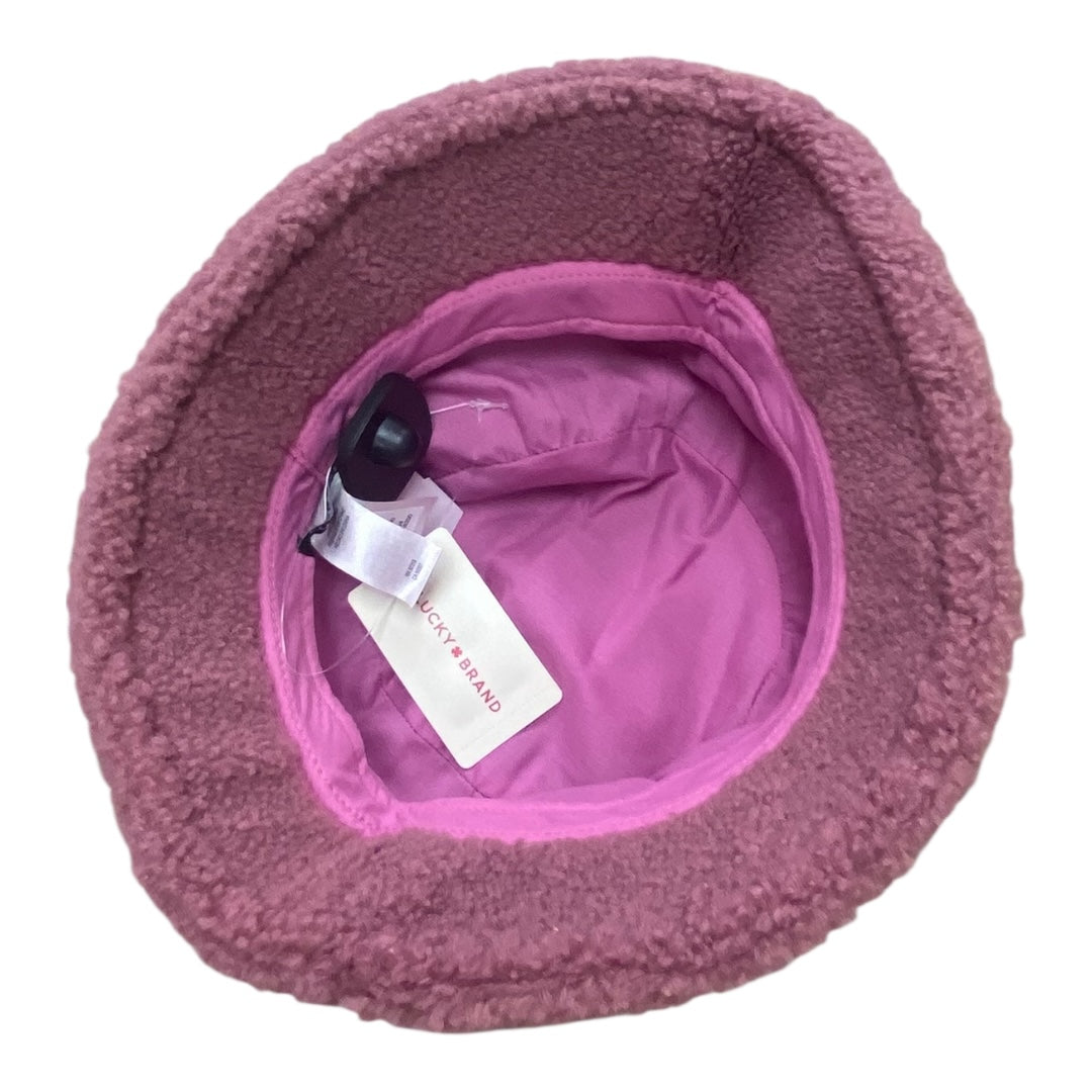 Hat Bucket By Lucky Brand In Pink