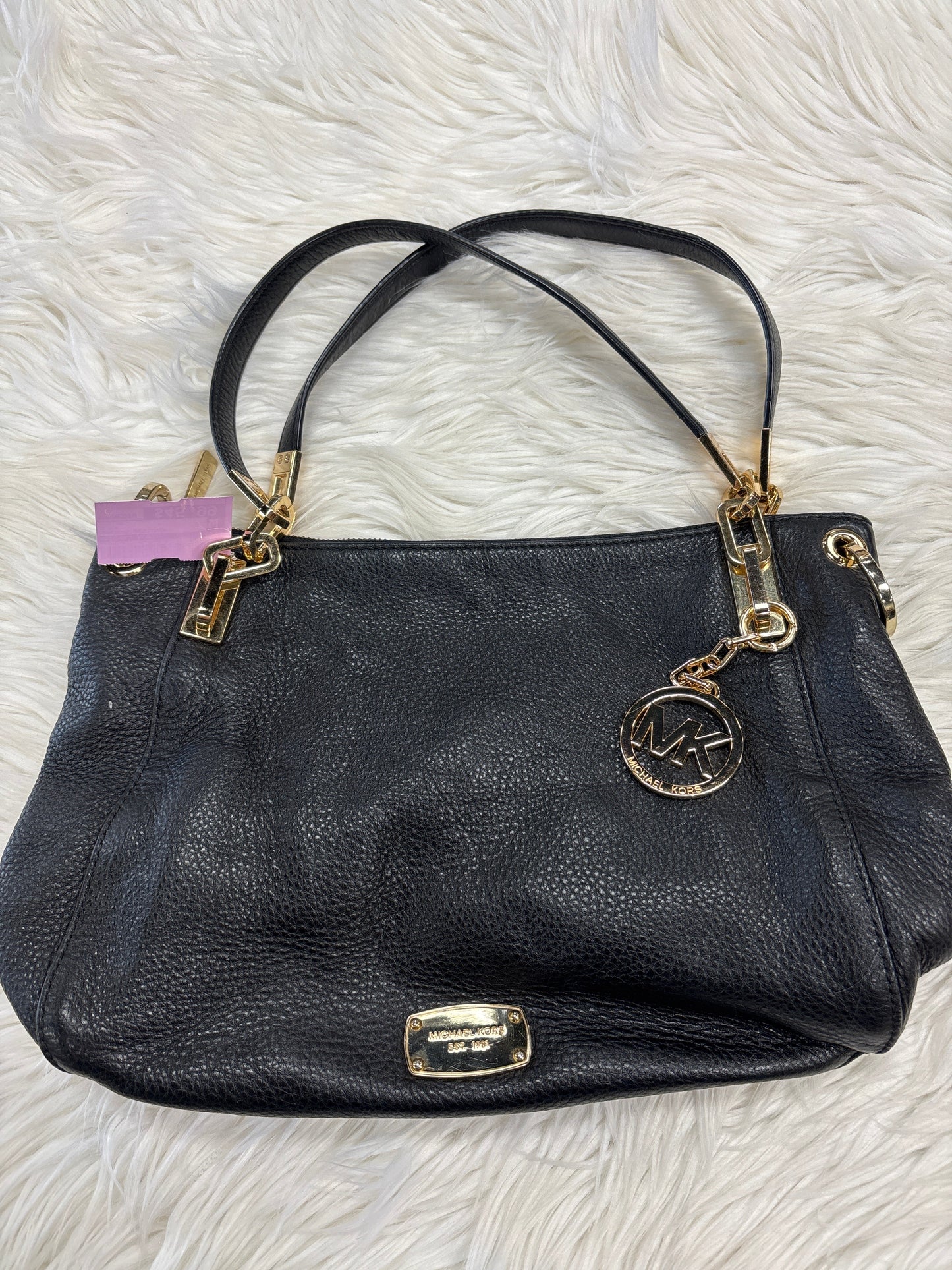 Handbag Designer By Michael Kors In Black, Size:Medium