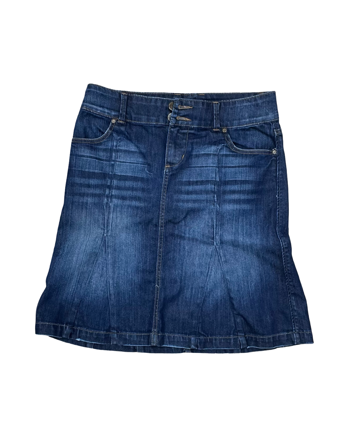 Skirt Mini & Short By Maurices In Blue Denim, Size:6