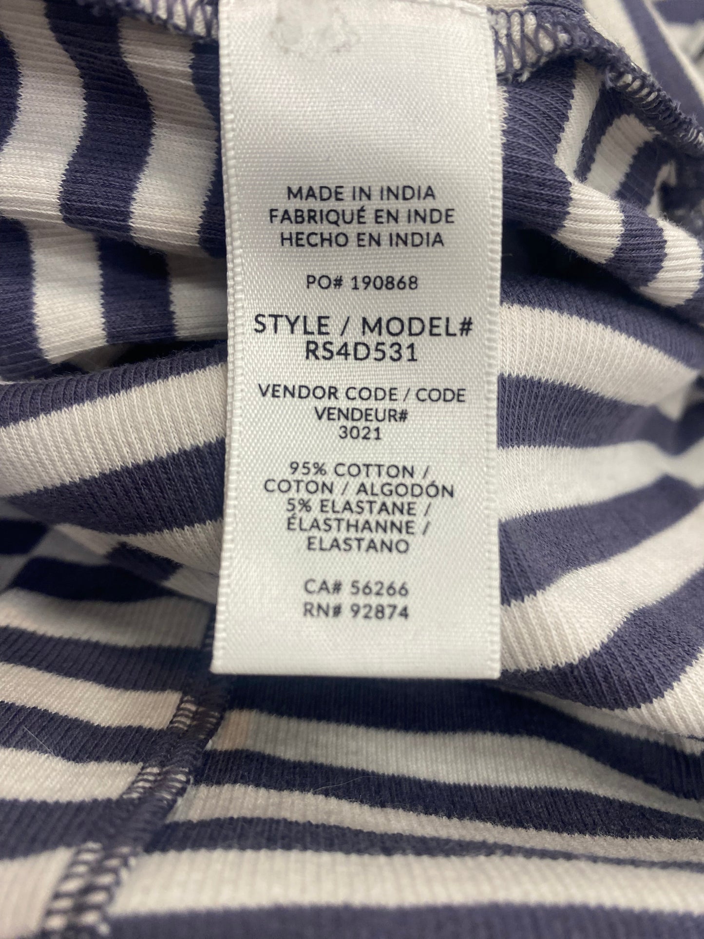 Dress Casual Maxi By Splendid In Striped Pattern, Size:L