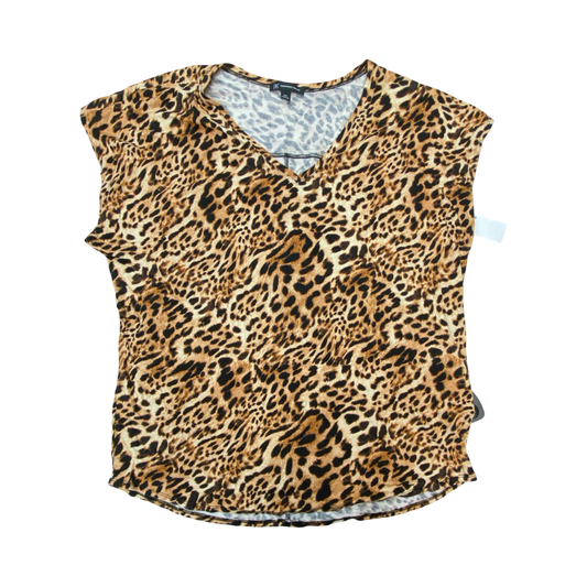 Top Ss By Inc In Animal Print, Size:Xxl