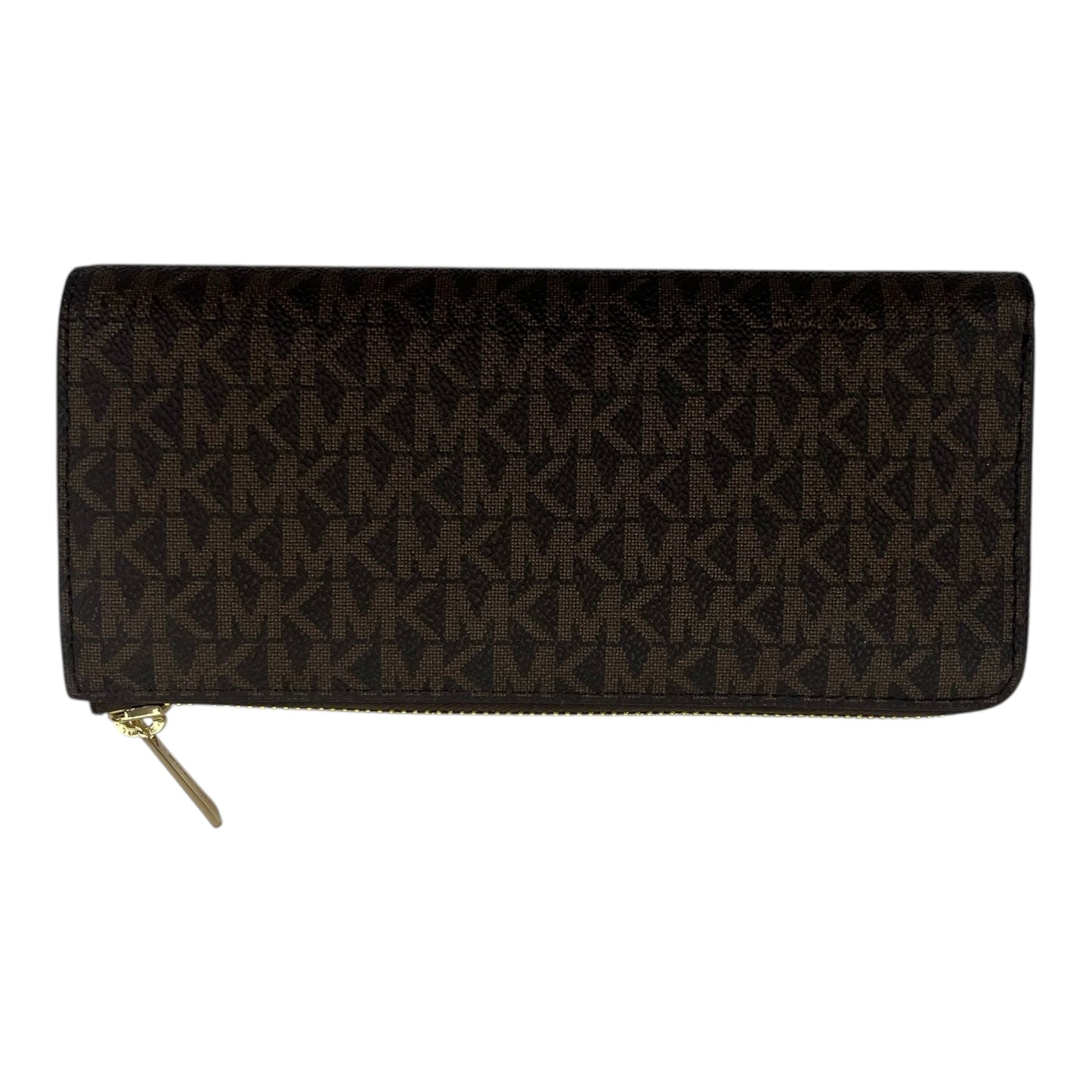 Wallet Designer By Michael Kors In Brown, Size:Medium