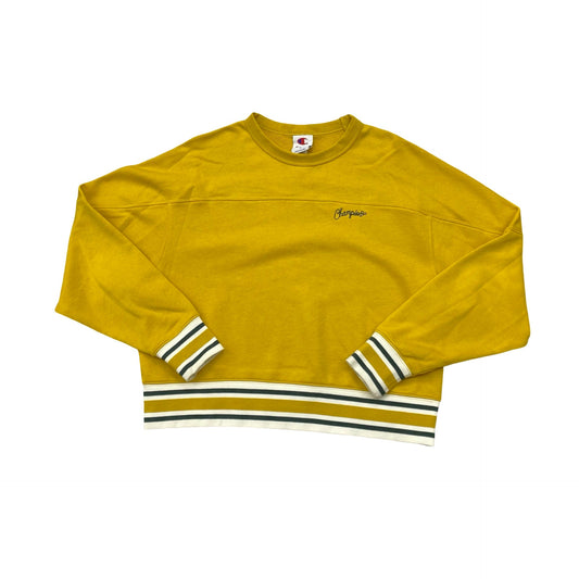 Sweatshirt Crewneck By Champion In Gold, Size:L