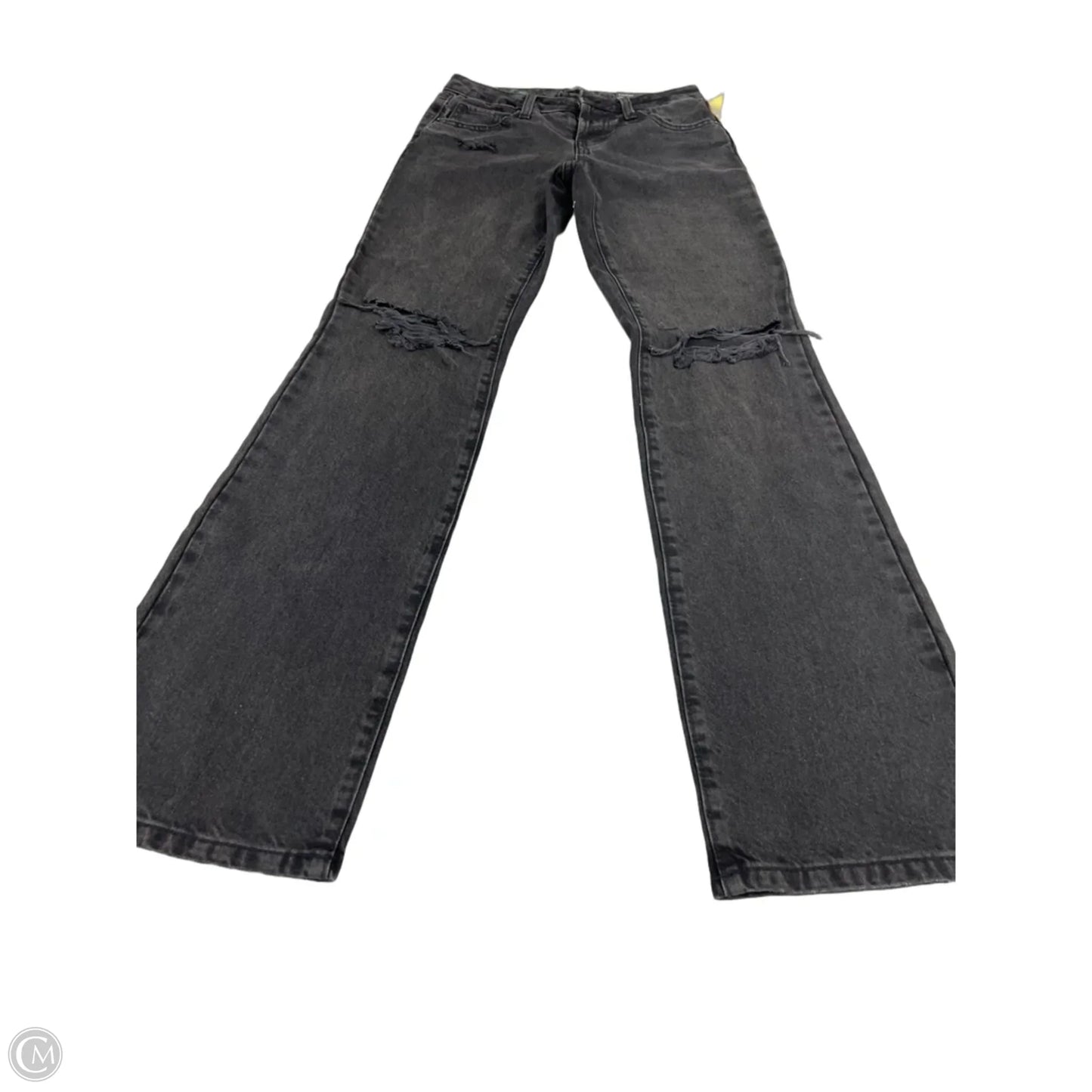 Jeans Straight By Wild Fable In Black Denim, Size: 00