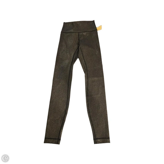 Athletic Leggings By Lululemon In Bronze, Size: 2