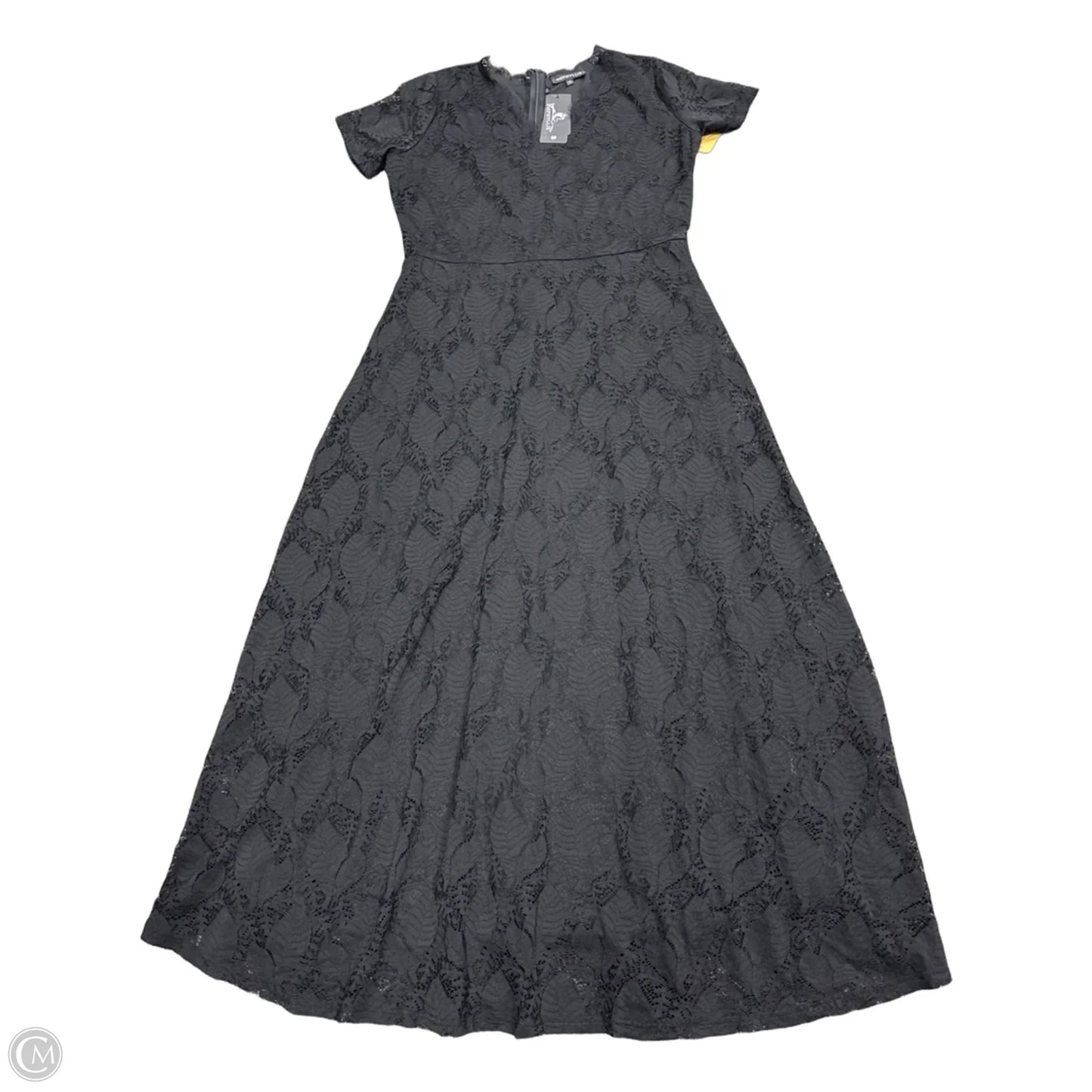 Dress Party Midi By Cmf In Black, Size: Xxl