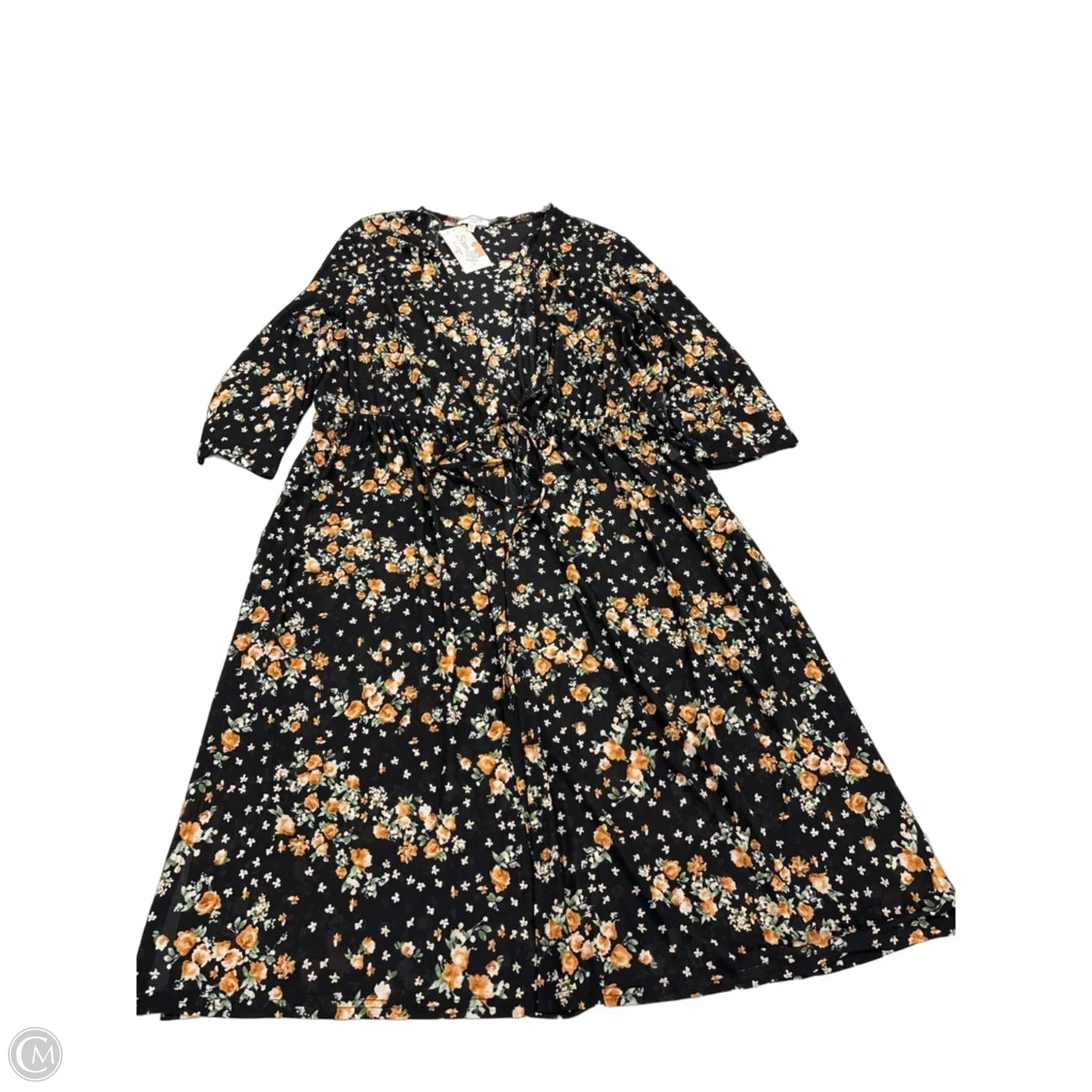 Shawl By Siren Lily In Floral Print, Size: 1x