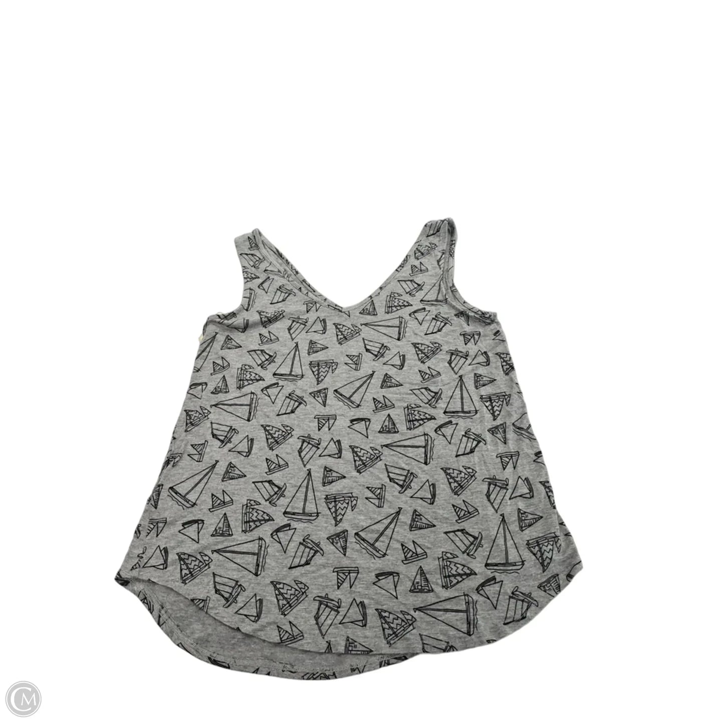 Tank Top By Cupio In Grey, Size: M