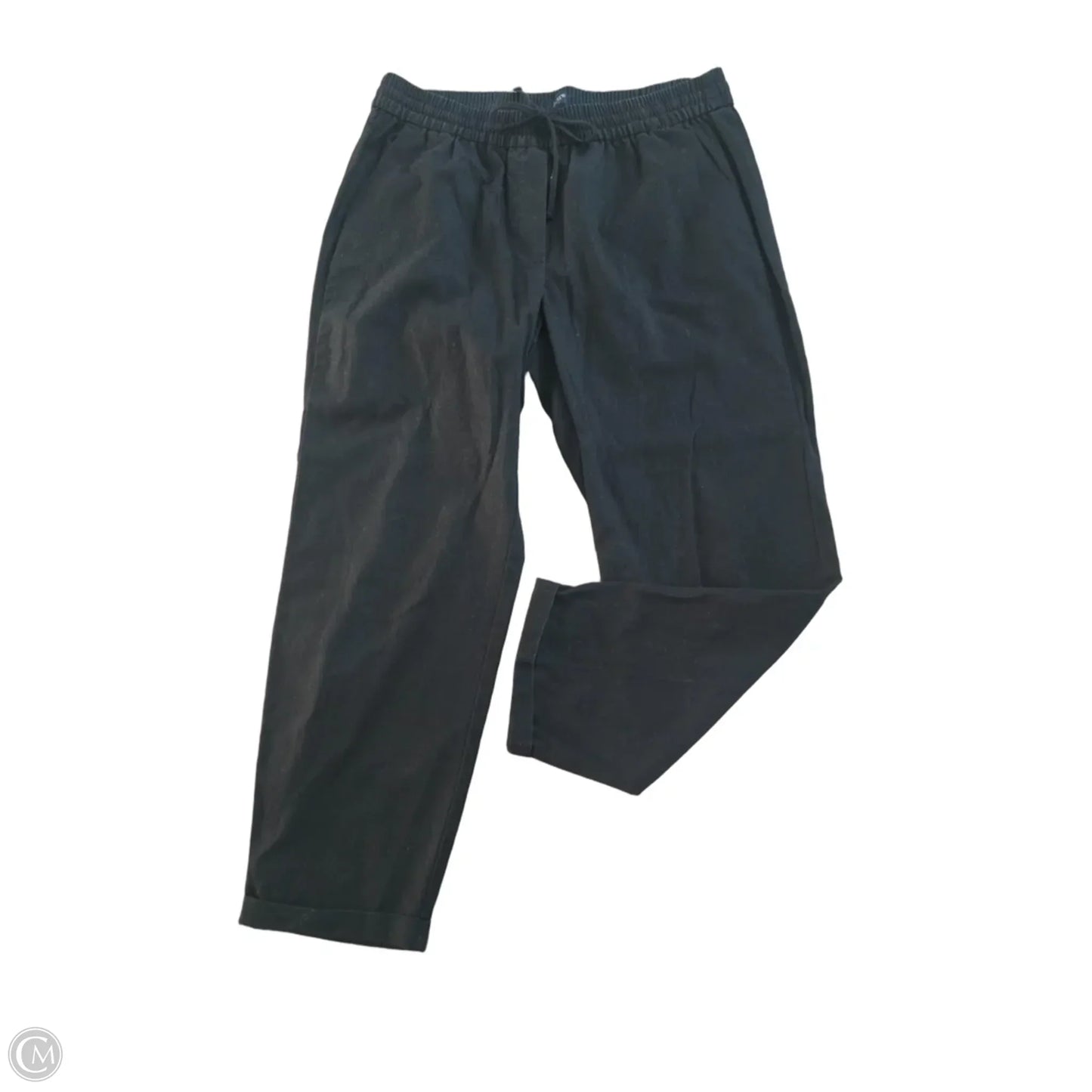 Pants Linen By J. Crew In Black, Size: 12
