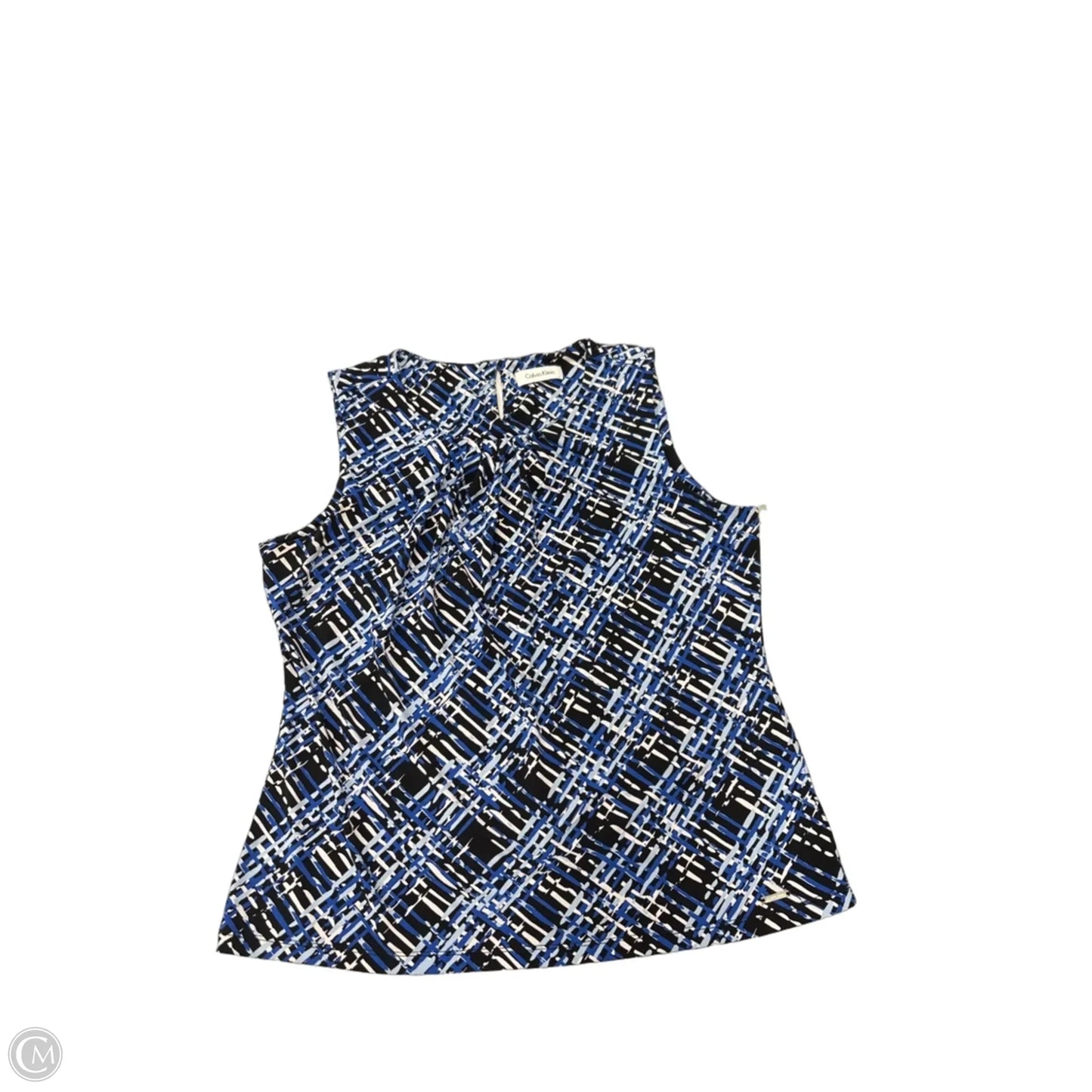 Tank Top By Calvin Klein In Blue, Size: Xl