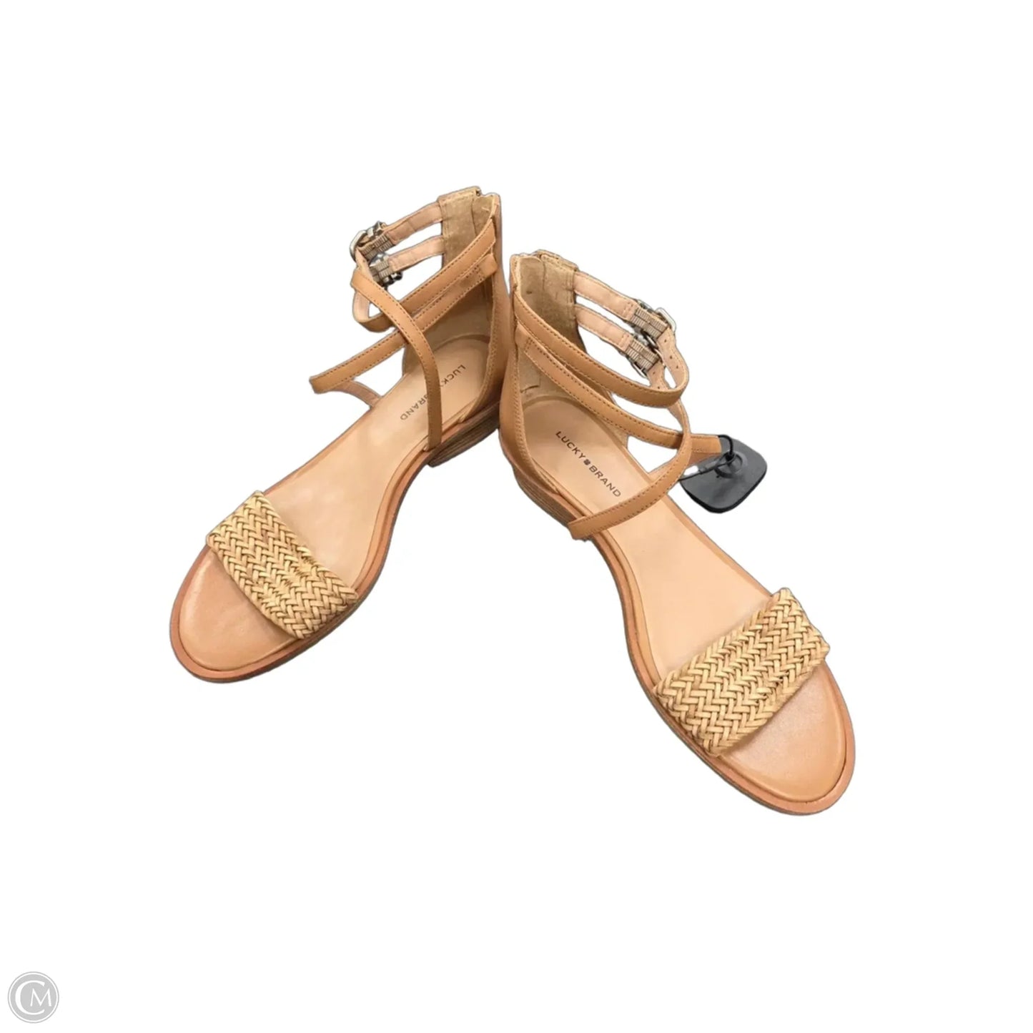 Sandals Flats By Lucky Brand In Brown, Size: 8