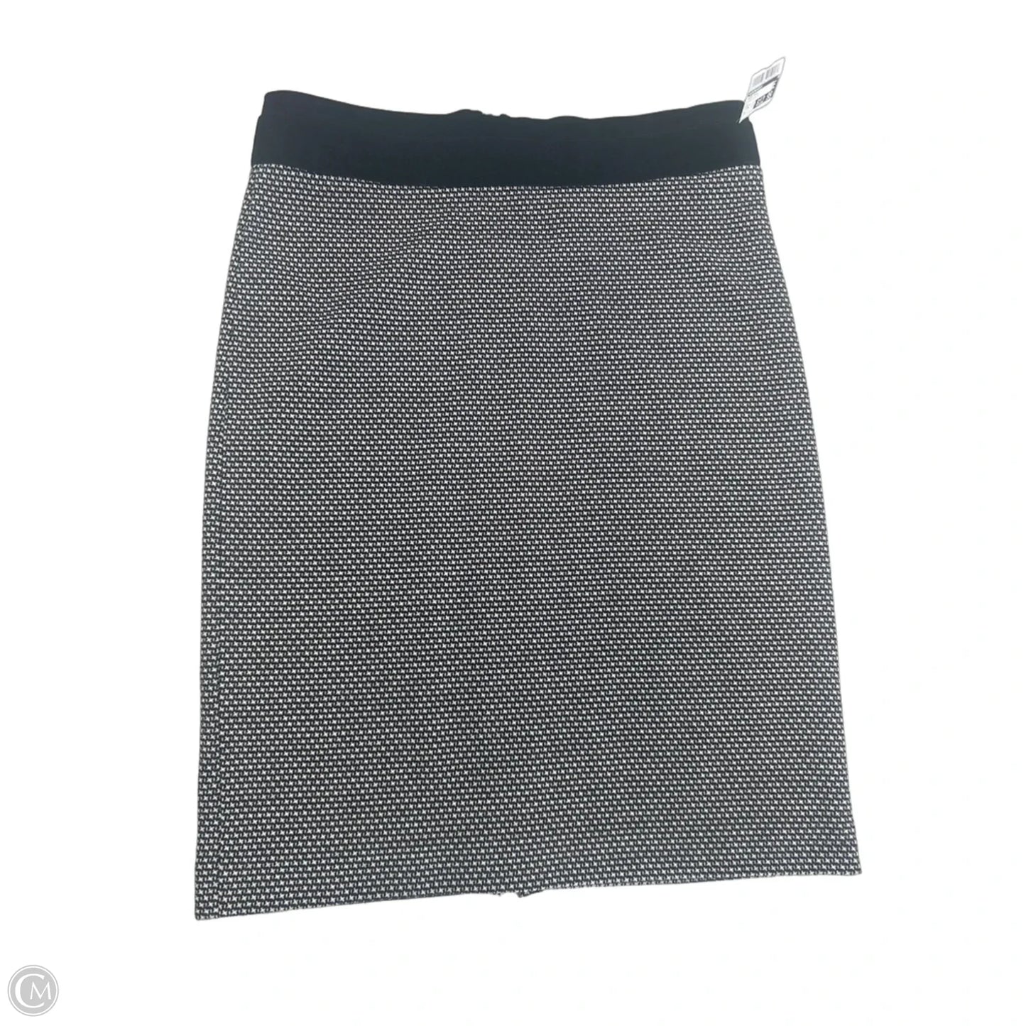 Skirt Midi By Bcbgmaxazria In Black & White, Size: M