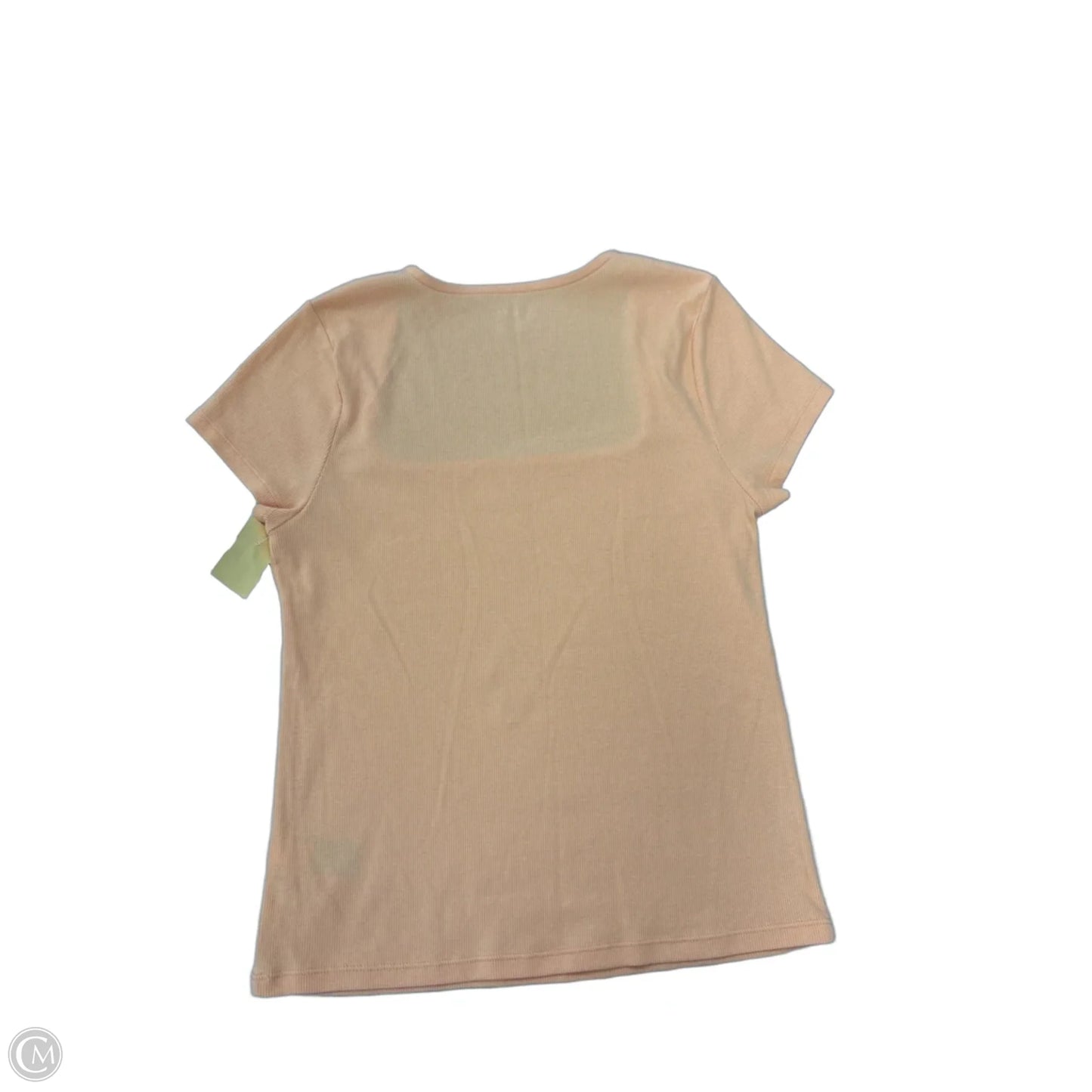 Top Short Sleeve Basic By Old Navy In Orange, Size: L