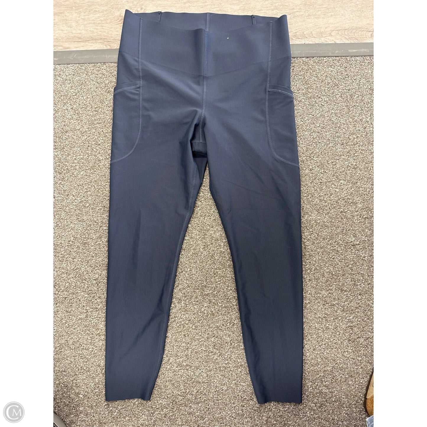 Athletic Leggings By Old Navy In Navy, Size: L