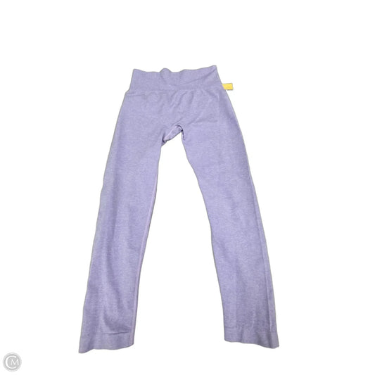 Athletic Leggings By Cmf In Purple, Size: L