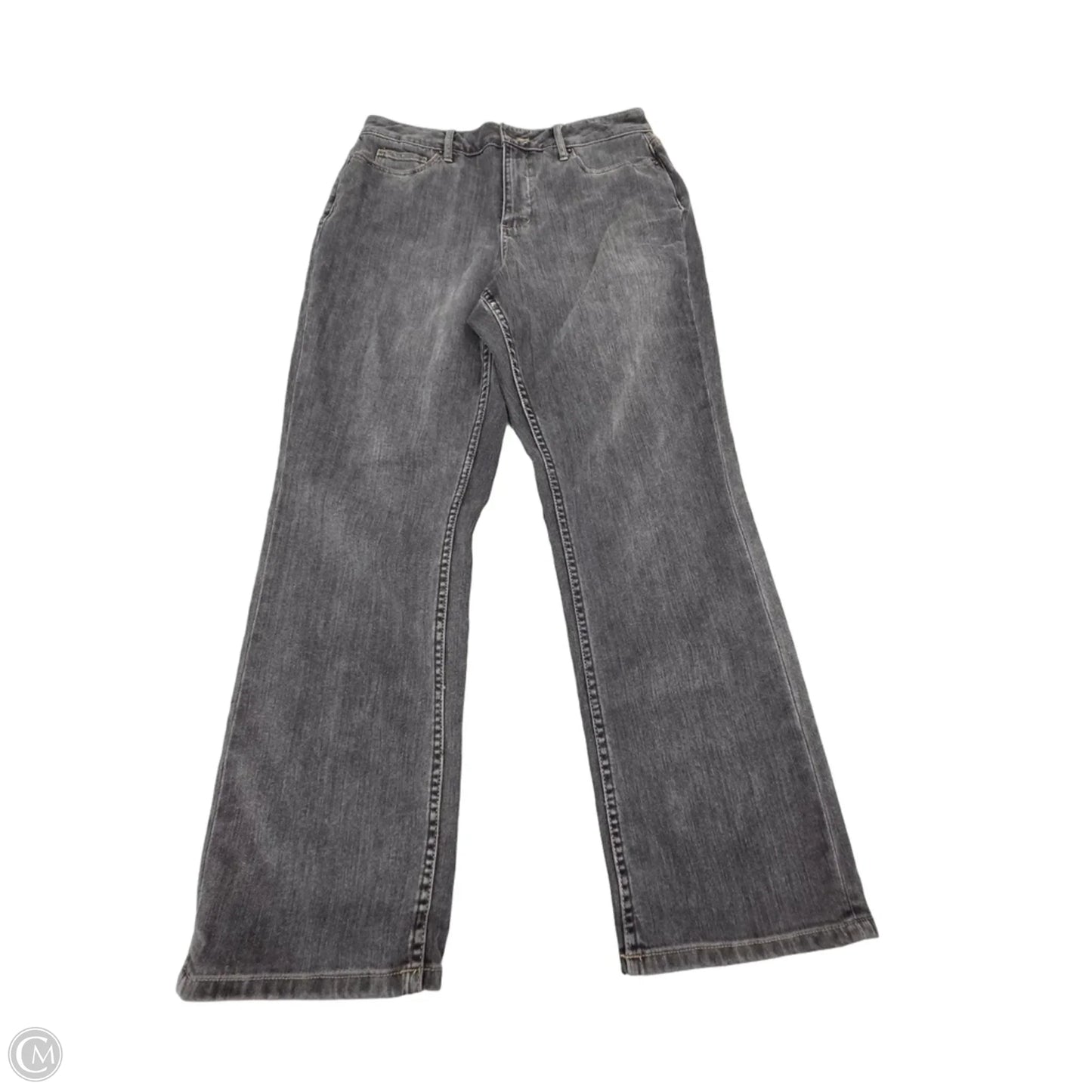 Jeans Wide Leg By Coldwater Creek In Grey Denim, Size: 12