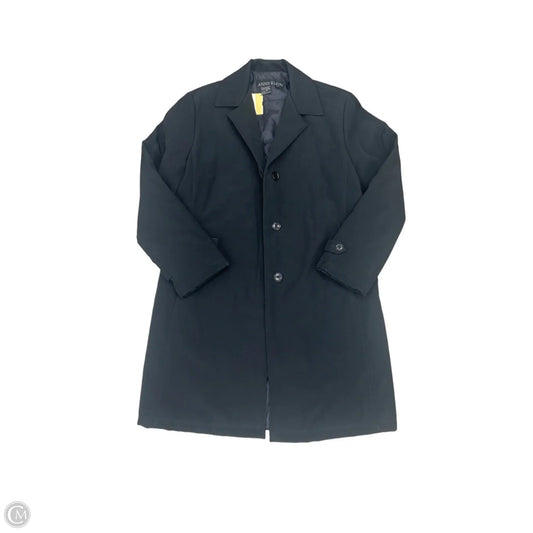 Coat Trench Coat By Anne Klein In Black, Size: M