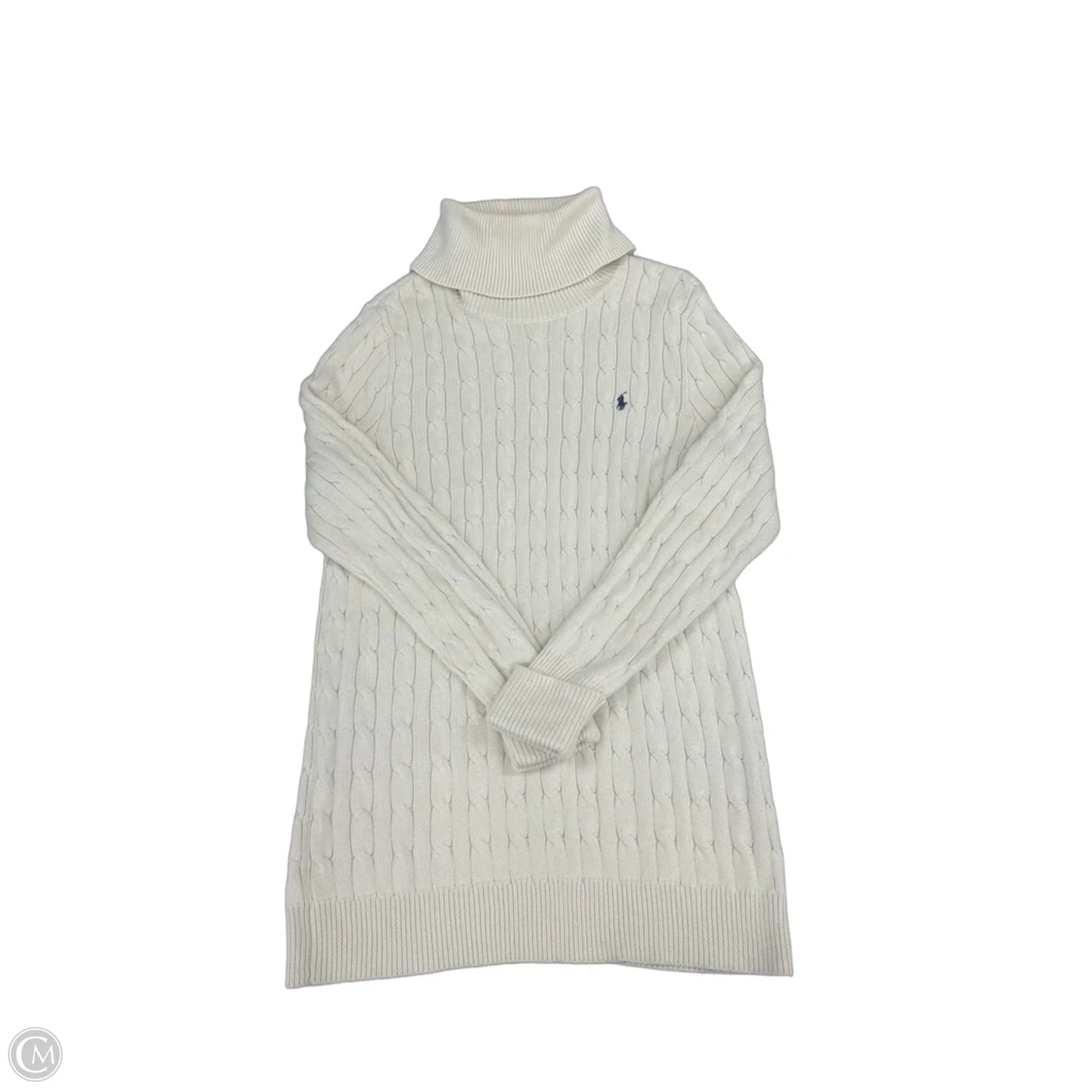 Sweater By Ralph Lauren In Cream, Size: Xl