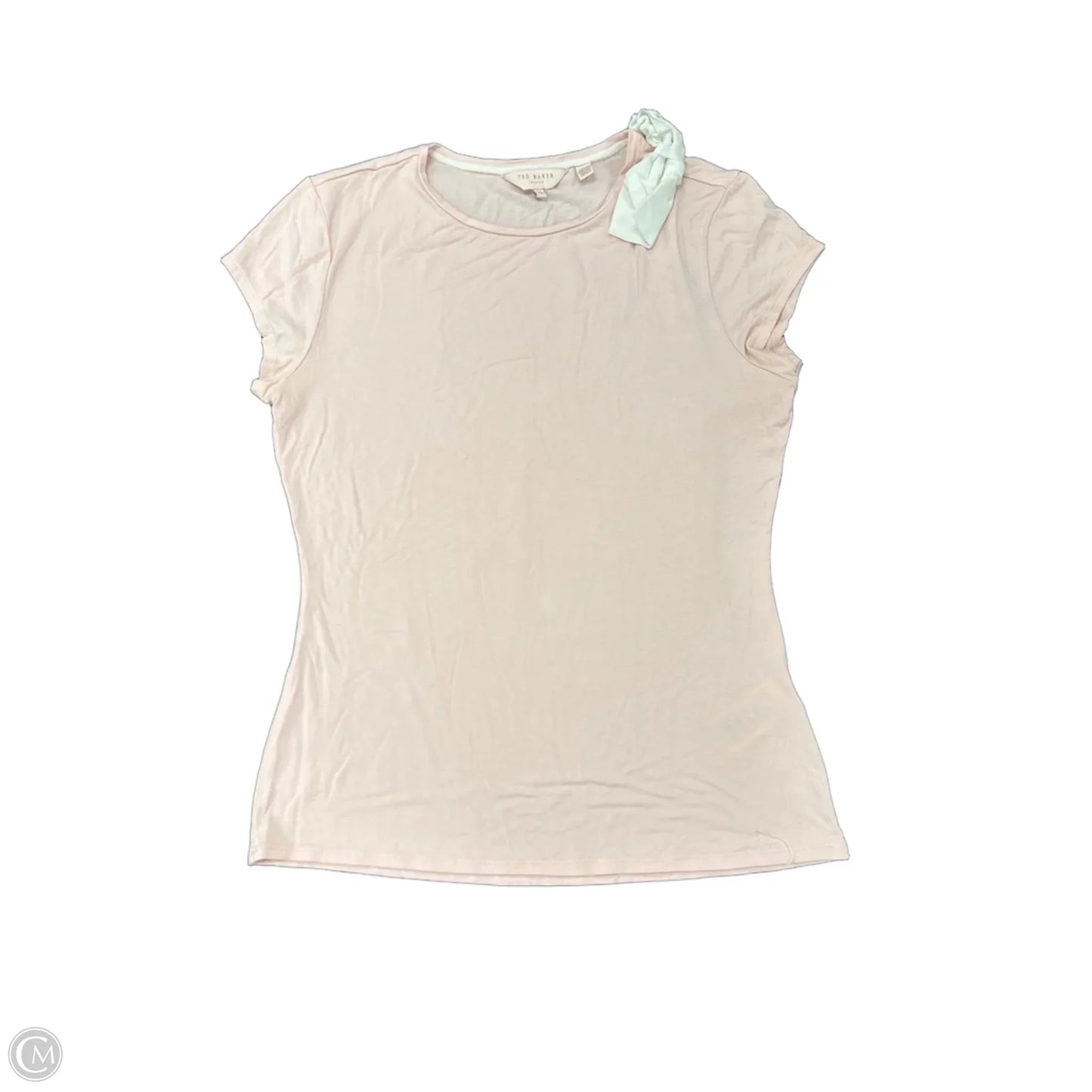 Top Short Sleeve By Ted Baker In Pink, Size: L