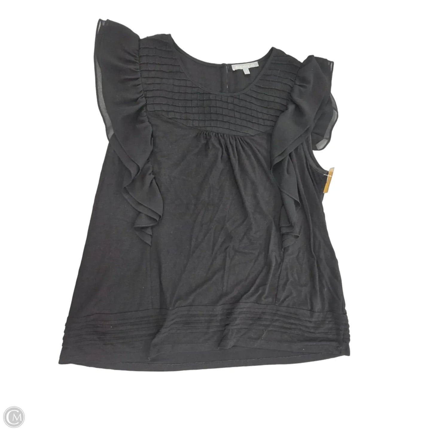 Top Sleeveless By Daniel Rainn In Black, Size: Xl