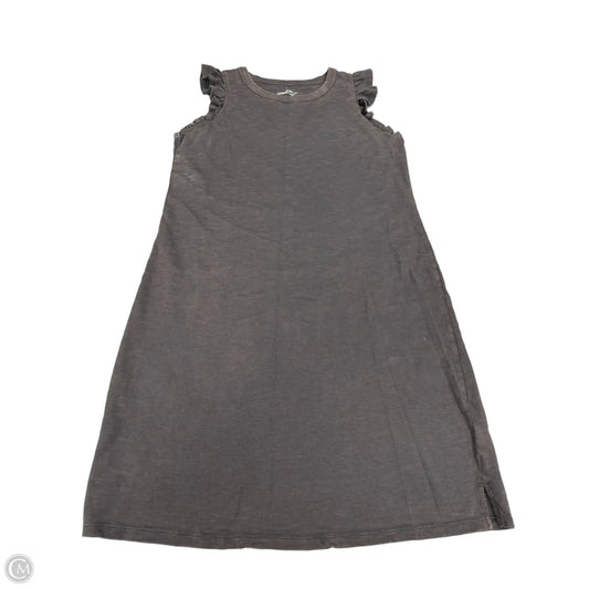 Dress Casual Midi By Universal Thread In Grey, Size: S
