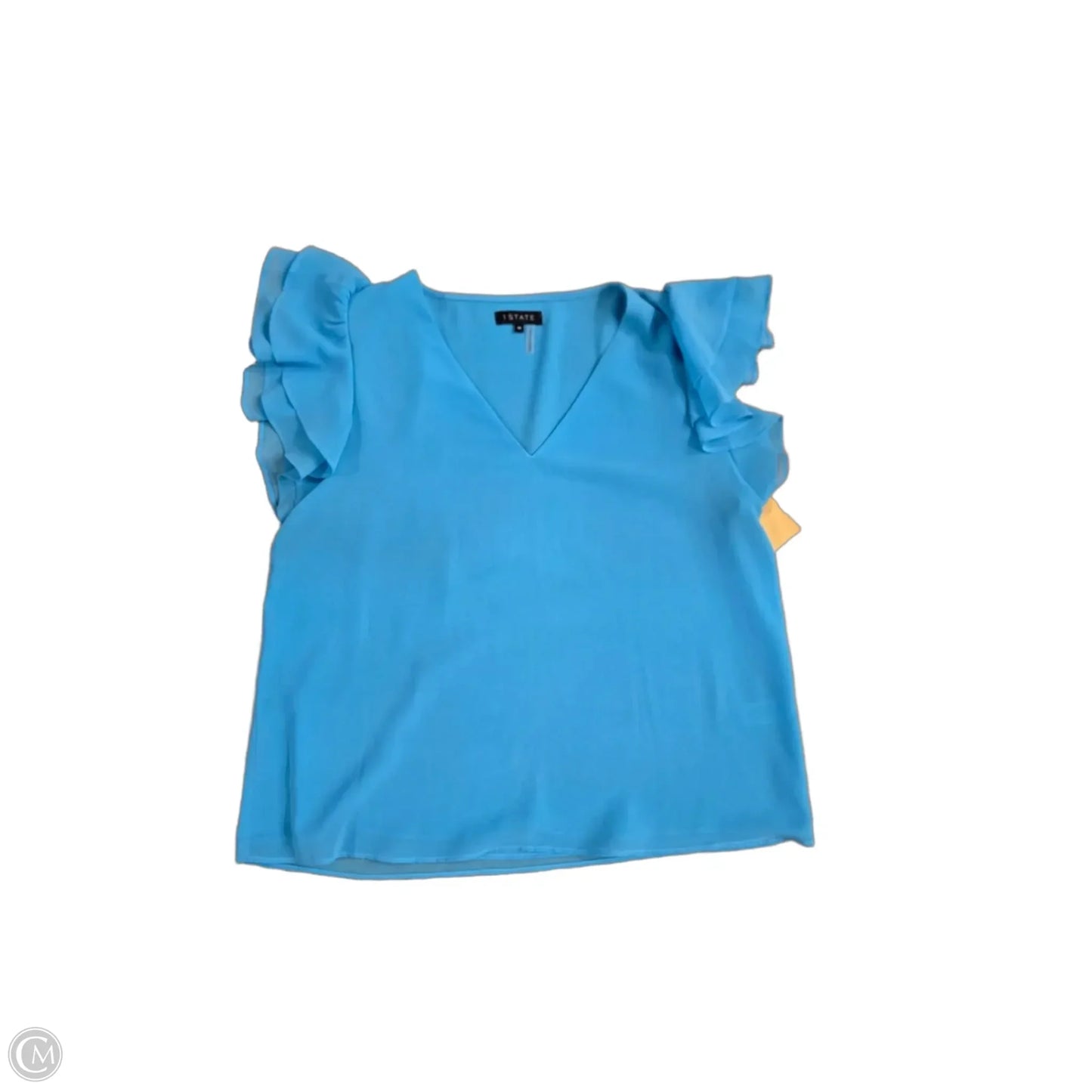 Top Short Sleeve By 1.state In Blue, Size: M