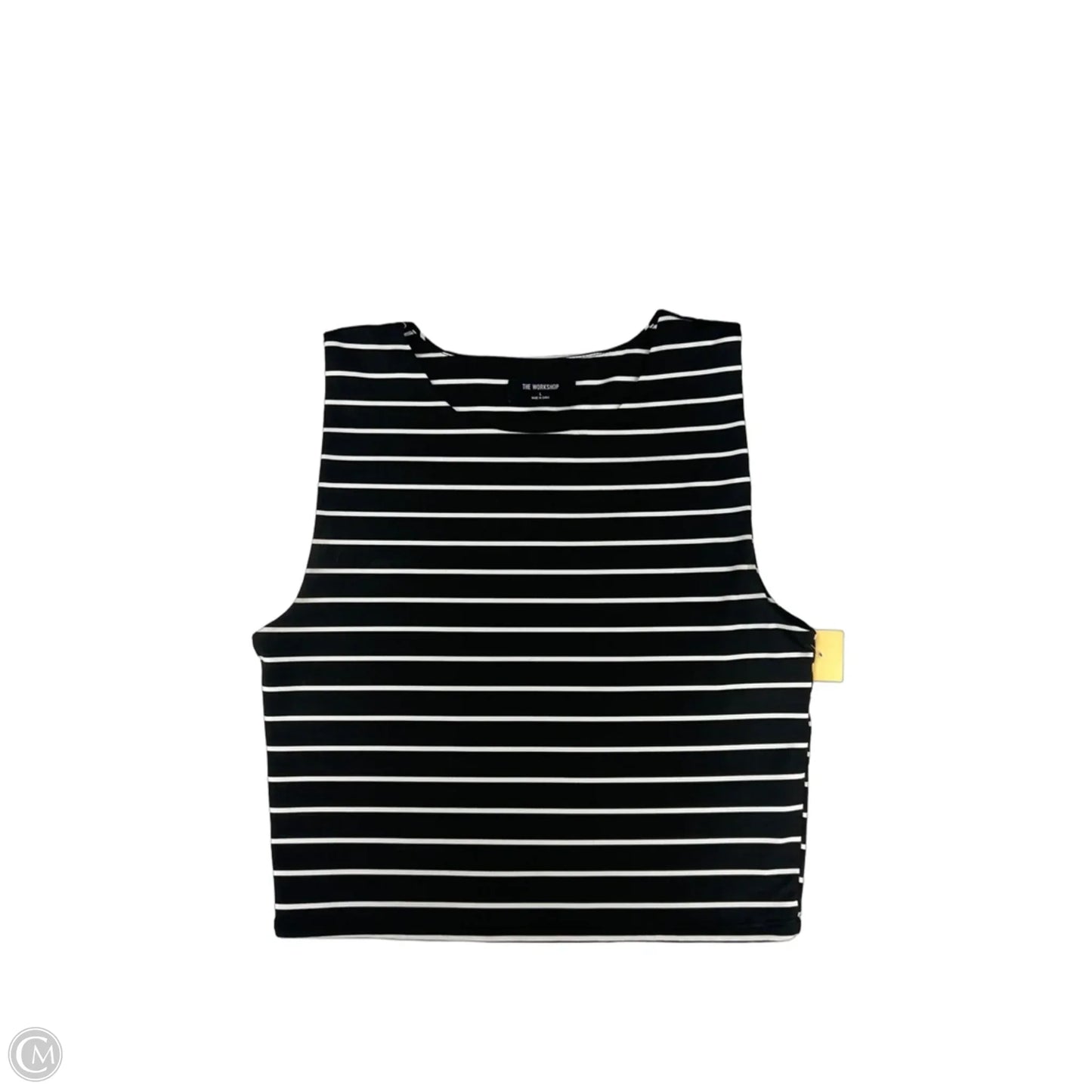 Tank Top By Cmc In Black & White, Size: L